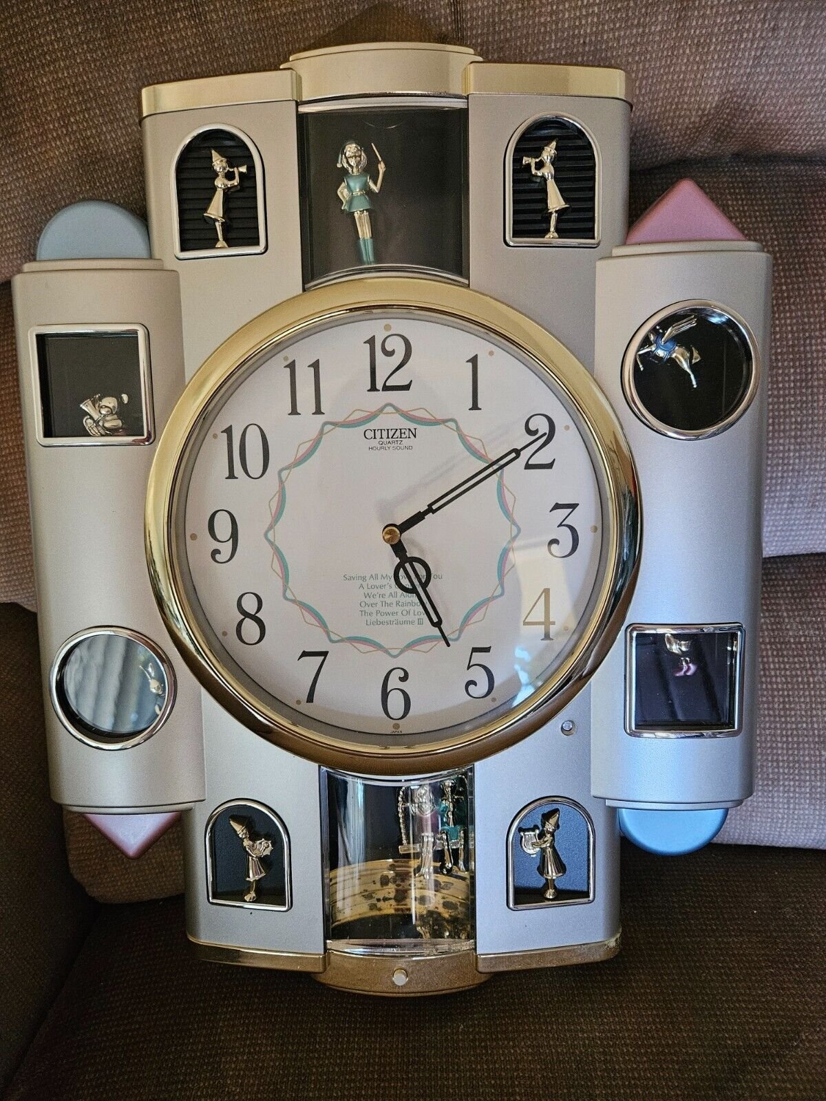 Rhythm Quartz Hourly Retired Musical Wall Clock 4MH747 - Citizen