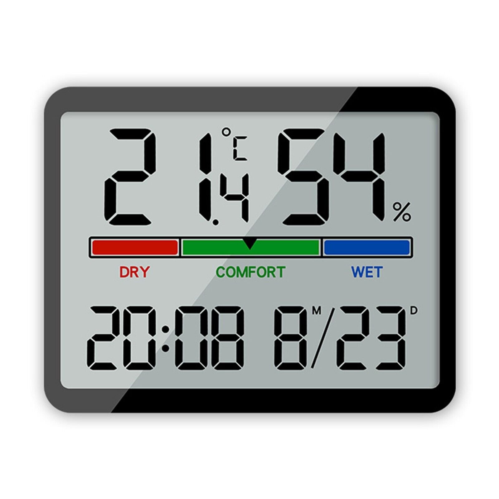 Stylish Multifunctional Electronic Clock with LCD Display Temperature Clock
