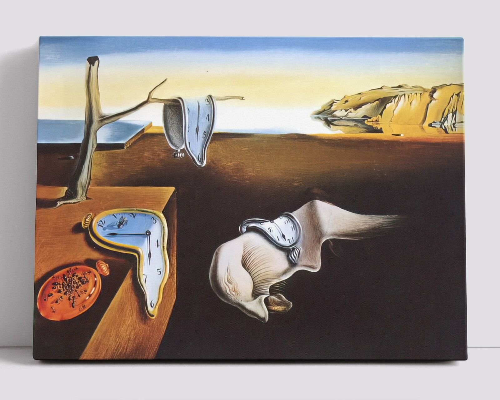 The Persistence of Memory Canvas, Ready to Hang Wall Art