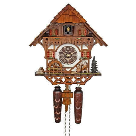 Trenkle Quartz Cuckoo Clock - The Busy Wood Chopper