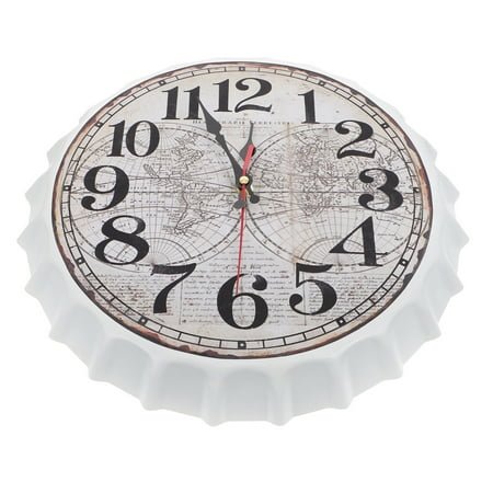 Vintage Household Wooden Wall Clock Clocks for Living Room Decor Extra Large Decorative Modern 3