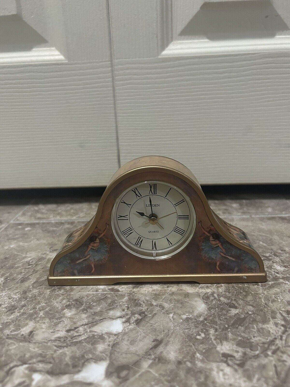 Vintage Linden Quartz Mantle Clock