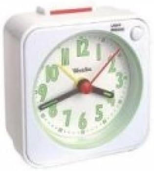 Westclox Gen Quartz Travel Alarm (White)