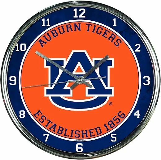 Wincraft NCAA Chrome Clock