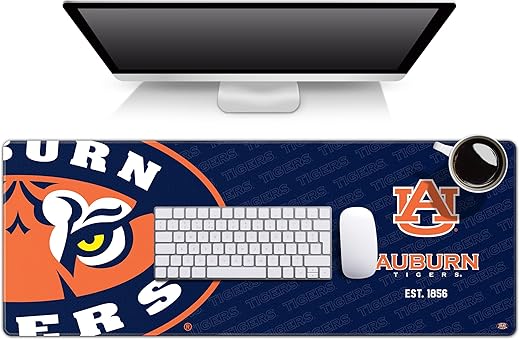 YouTheFan NCAA Auburn Tigers Logo Series Desk Pad SMU