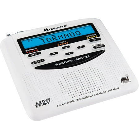 1 PK, Midland WR-120B-Midland Emergency Weather Alert Radio