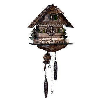 Anton Schneider Quartz Black Forest 11 Inches Cuckoo Clock