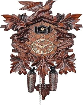 HerrZeit by Adolf Herr Quartz Cuckoo Clock - The Cuckoo Bird Family AH 32/1 QM