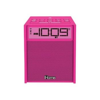 iHome iBN180 - Clock radio - pink