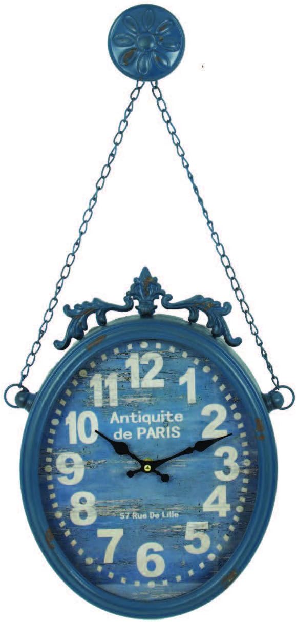 Paris Antique Market Clock Home Decor London England Wall Clocks Antique Style