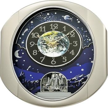 Rhythm Clocks Peaceful Cosmos II Magic Motion Clock