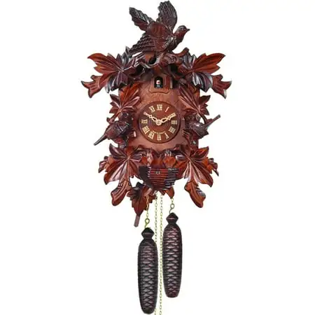 Alexander Taron 17.5 Engstler Weight Driven with 8-Day Full Size Cuckoo Wall Clock