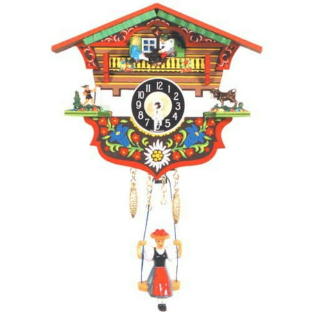 Alexander Taron 5.75 Engstler Battery-Operated Mini Cuckoo Wall Clock