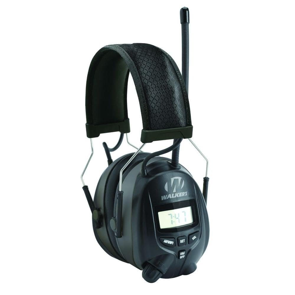 AM/FM Radio Muff with Digital Display