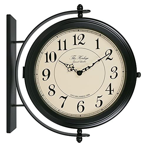 Best Double Sided Station Wall Clocks