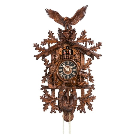 Cuckoo Clock Hunting clock,Eagle, Hunter