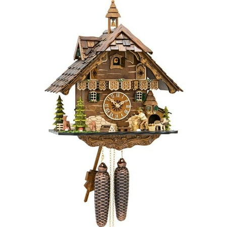 Cuckoo Clock with 8-Day Weight Driven Movement - Full Size