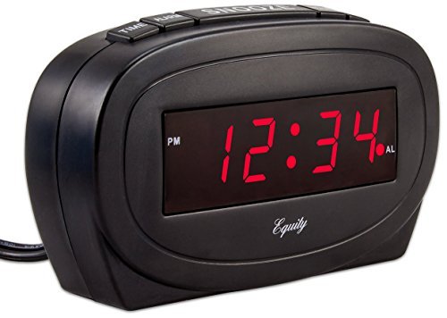 Best Equity By La Crosse Red Led Alarm Clocks