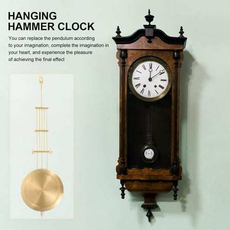 Grandfather Clock Quartz Wall Clock Pendulum Metal Pendulum Replacement Mec