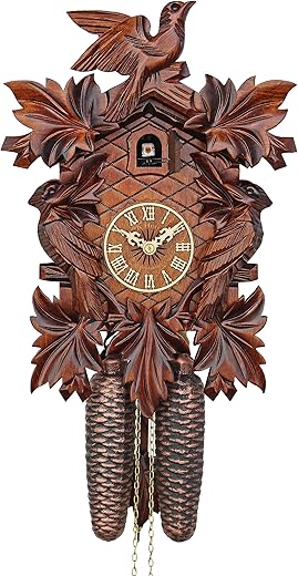 HerrZeit by Adolf Herr Cuckoo Clock - The Cuckoo Birds AH 322/1 8T