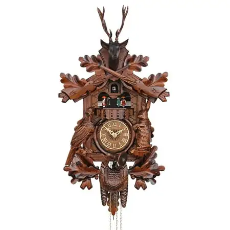 HerrZeit by Adolf Herr Cuckoo Clock - The Hunter's Clock