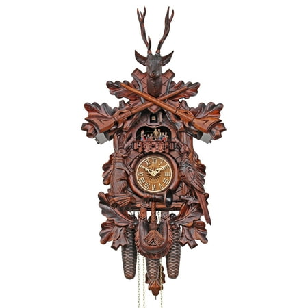 HerrZeit by Adolf Herr Cuckoo Clock - The Hunter's Clock handshingled