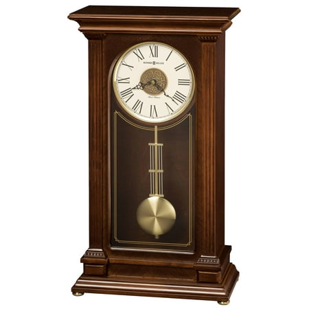 Howard Miller Stafford Cherry Finish Wood Chiming Mantel Clock #Q-GM9797