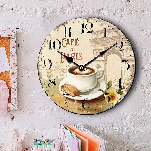 HQF Vintage Wall Clock,12