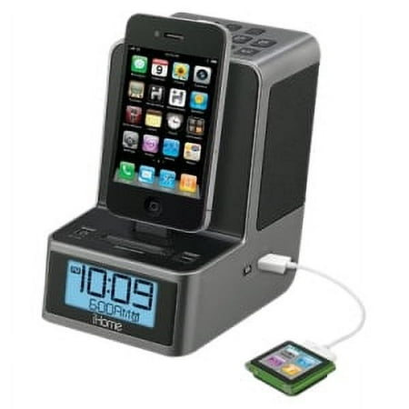 iHome iD37GZC Dual Alarm Radio for iPad