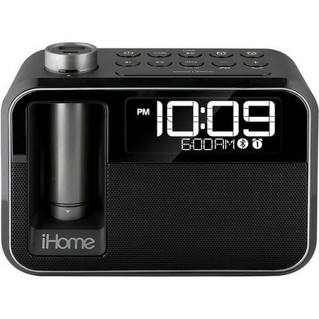 iHome iKT50 Kineta K4 FM Clock Radio with USB Charging (Black)