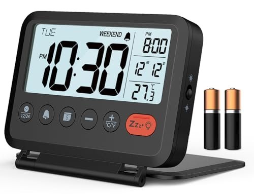 Westclox Travelmate Folding Alarm Clock