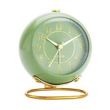 Metal Desk Alarm Clock, rjuwurv Retro Bedroom Table Vintage Assorted Colors
