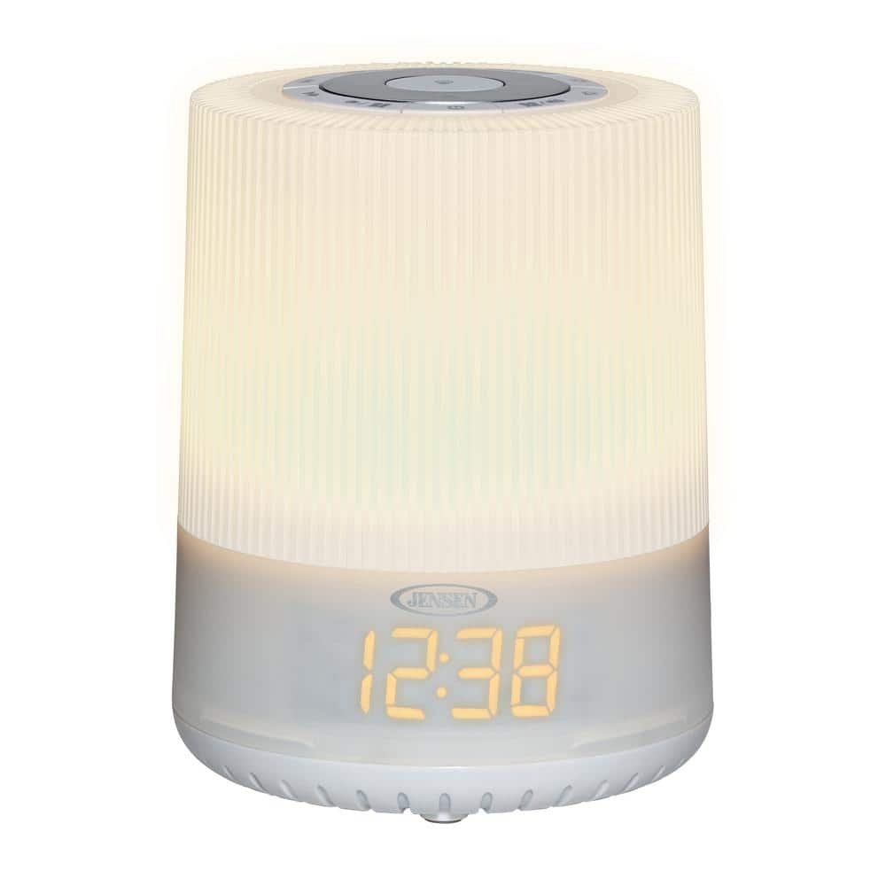 Mood Lamp Digital Dual Alarm Clock Radio