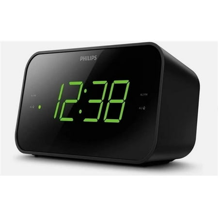 Philips PHILIPS Digital Alarm Clock Radio, FM Radio Clock with Multi Functions