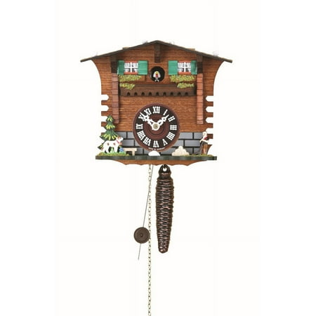 Quarter call cuckoo clock with 1-day movement Swiss House TU 623