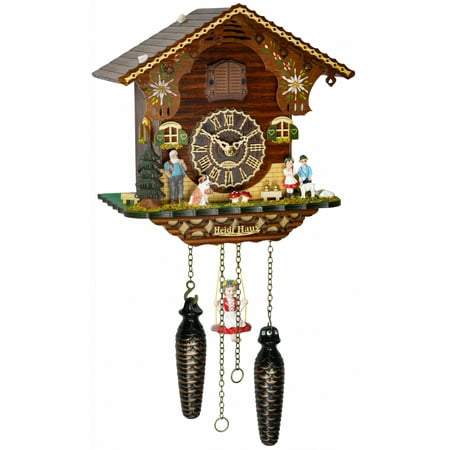 Quartz Cuckoo Clock Heidi with music