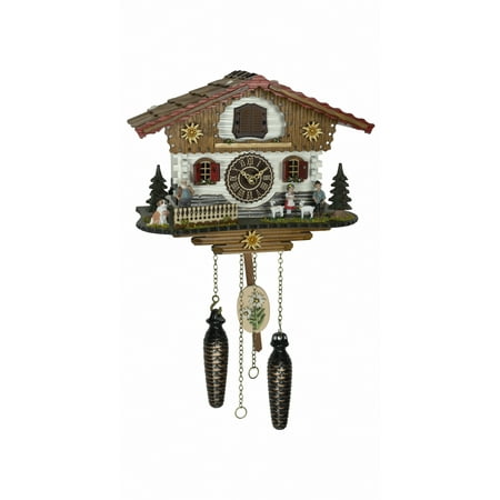 Quartz Cuckoo Clock Swiss house with music TU 4270 QM