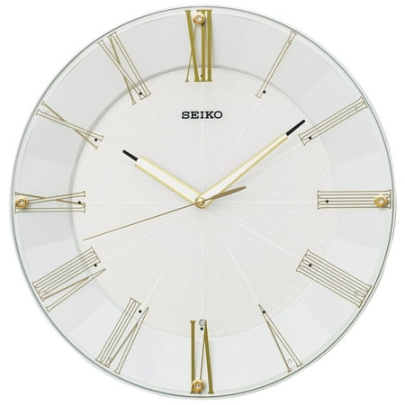 Seiko Clock Wall Clock Radio Analog White Pearl KX214H SEIKO// Movement