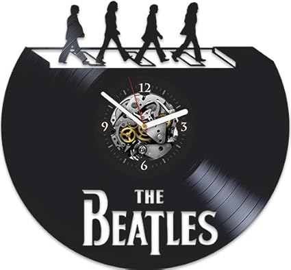 The Beatle Vinyl Record Wall Clock Rock Legends Band Fab Four