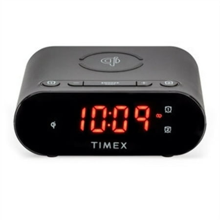 TIMEX Wireless Charging Alarm Clock, Wireless Charging