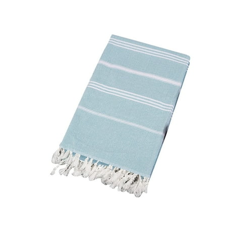 TWCTUWEN Pure Cotton Turkish Non Stick Sand Tassel Beach Towel Adult Outdoor Shawl Striped Sauna Towel Wool Towel Wet Cat Towel Wet Cat Beach Towel Wedding Beach Towels Waterworks Towels Water