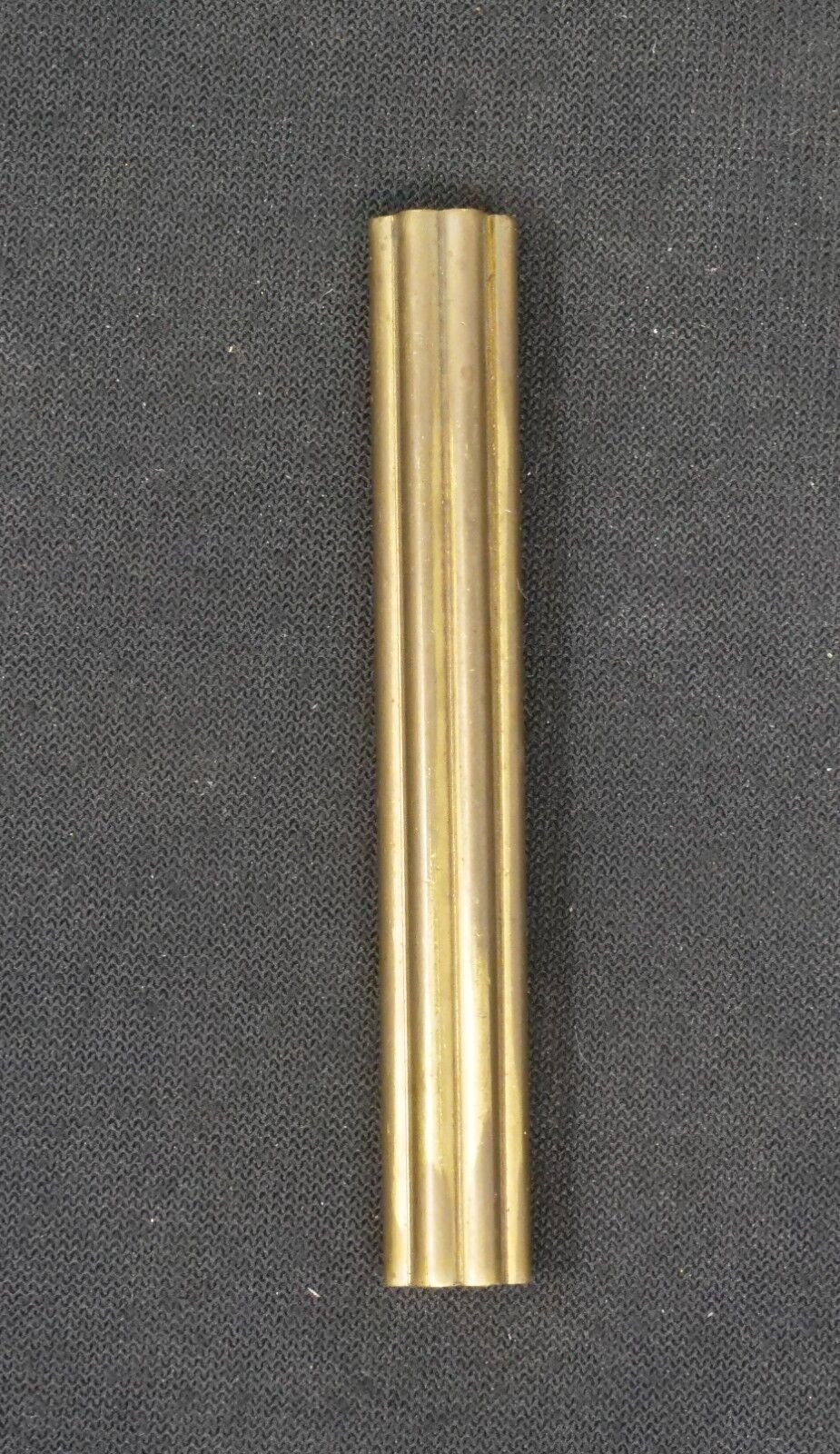 Vintage Mantel Clock Solid Brass Decorative Column 2 7/8" Long