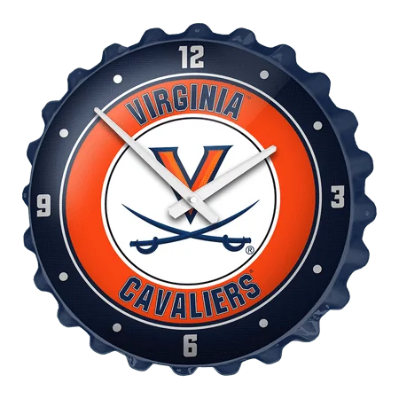 Virginia Cavaliers: Bottle Cap Wall Clock