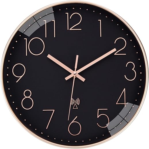 Wall Clock, Atomic Wall Clock, 12