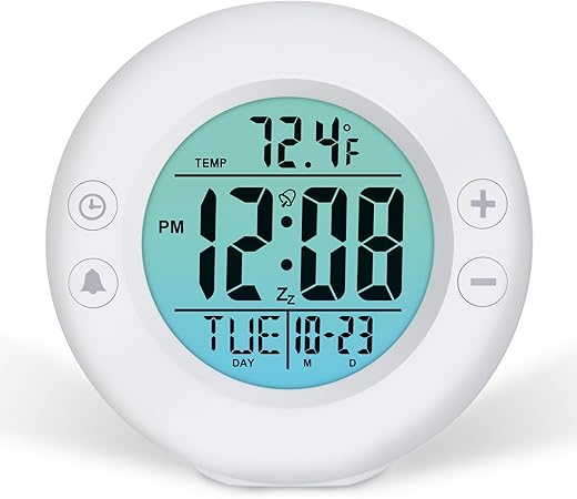 Westclox White Alarm Clock