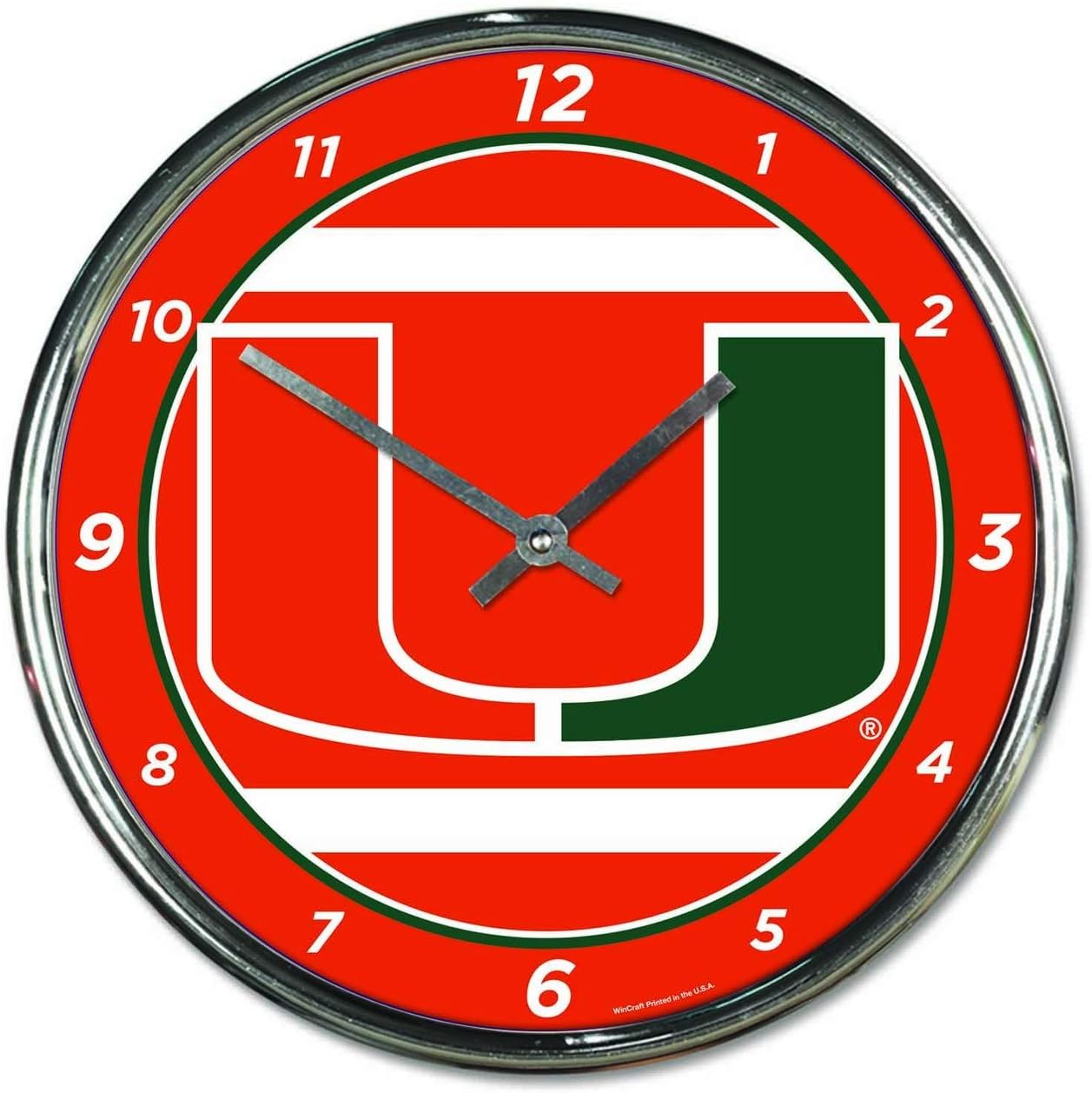 Wincraft NCAA Chrome Clock