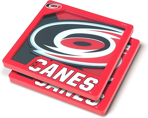 YouTheFan NHL 3D logo Series Coasters