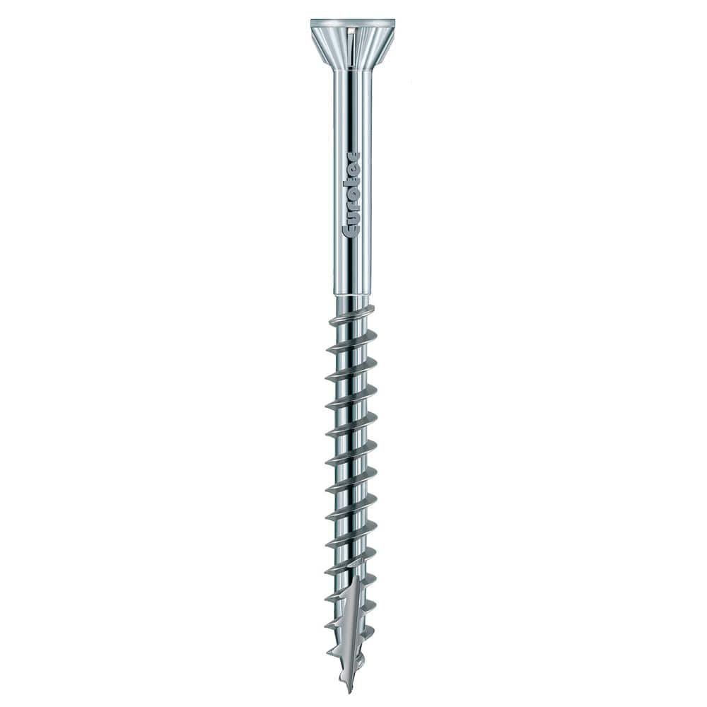 0.17 in. x 2.17 in. FloorFix A4 stainless steel (Material #316) wood...