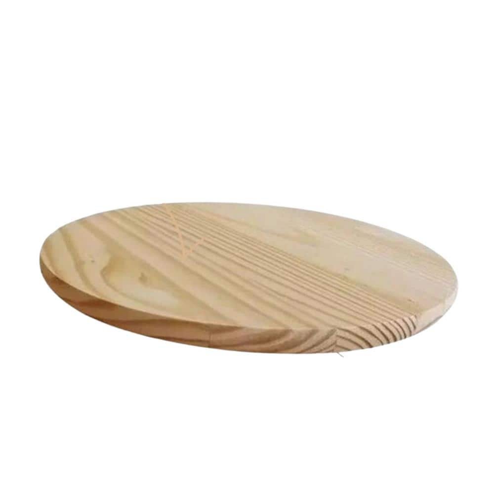 0.75 in. x 24 in. x 24 in. Edge-Glued Round Common Softwood...