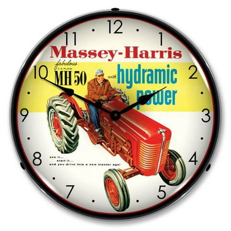 1002244 Massey-Harris clock - Made in USA